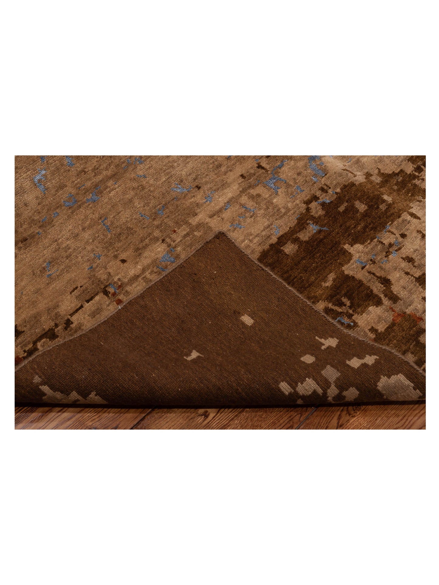 Tibetino 124311 Brown 10.3x13.6 Hand Knotted Rug