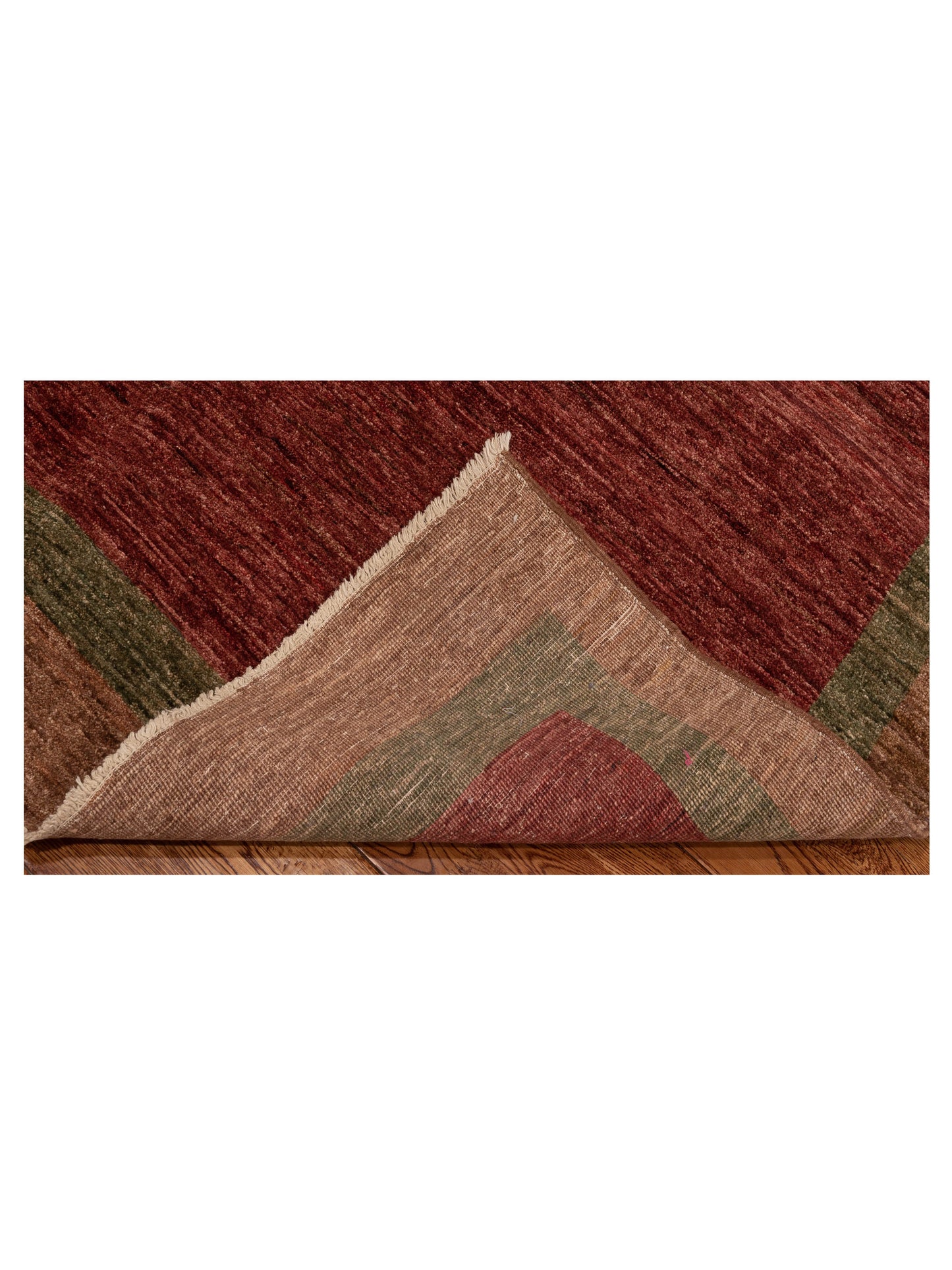 Bahar 94833 Red Brown 6.4x10 Hand Knotted Rug