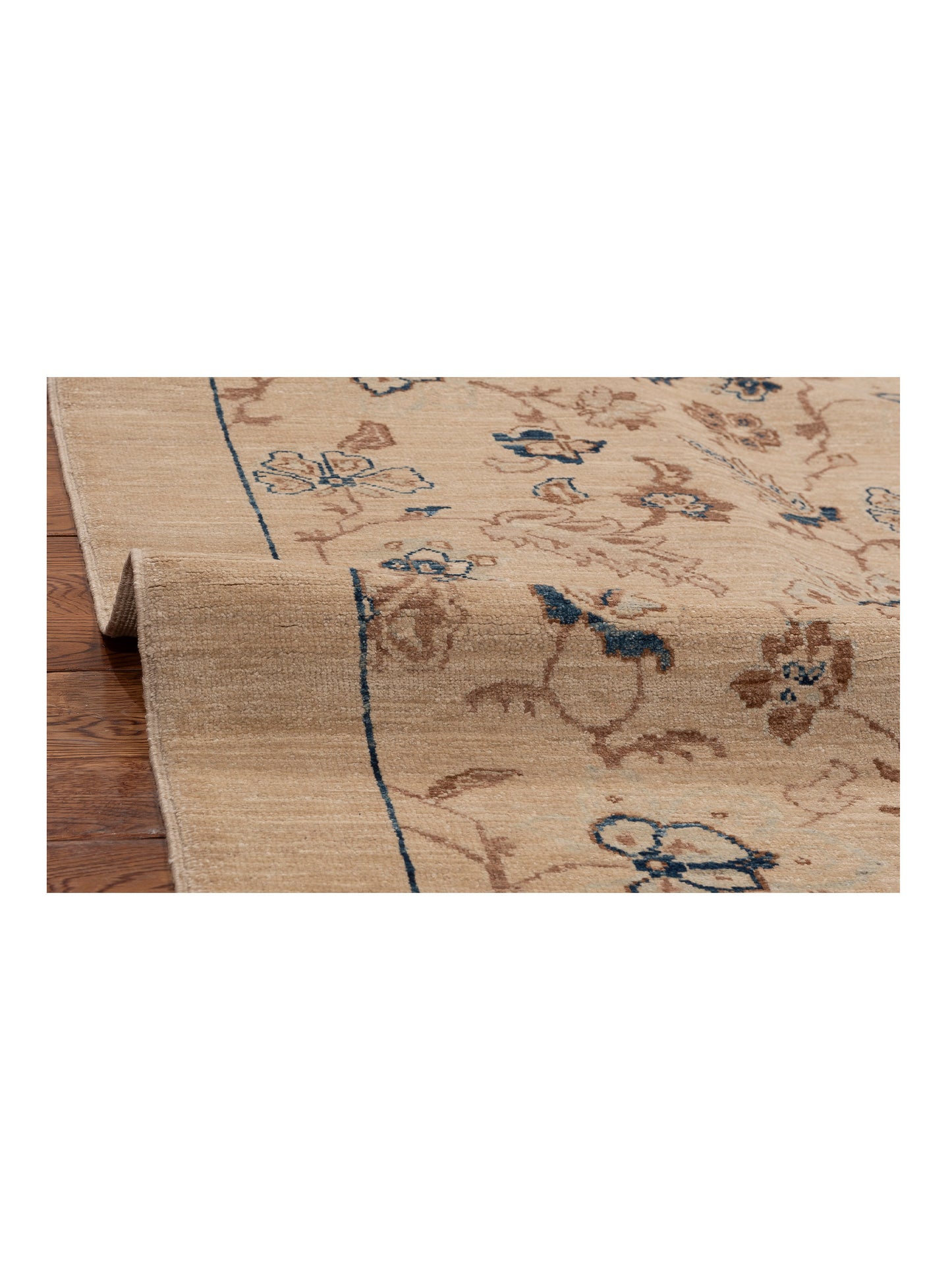 Laila 108814 Beige Beige 6.2x8.9 Hand Knotted Rug