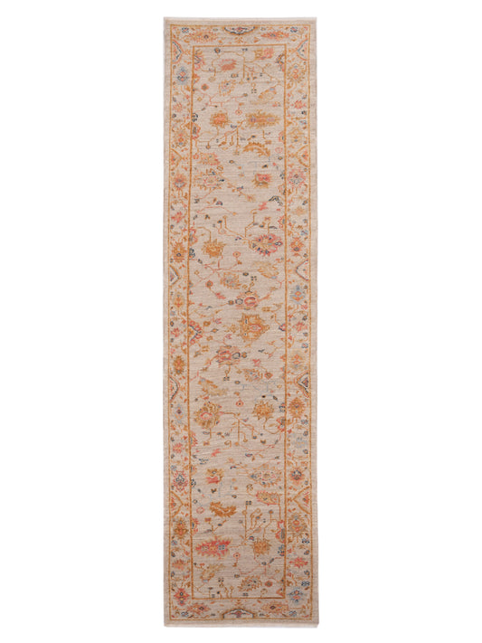 Anadol Angora Oushak  Ivory Ivory Traditional