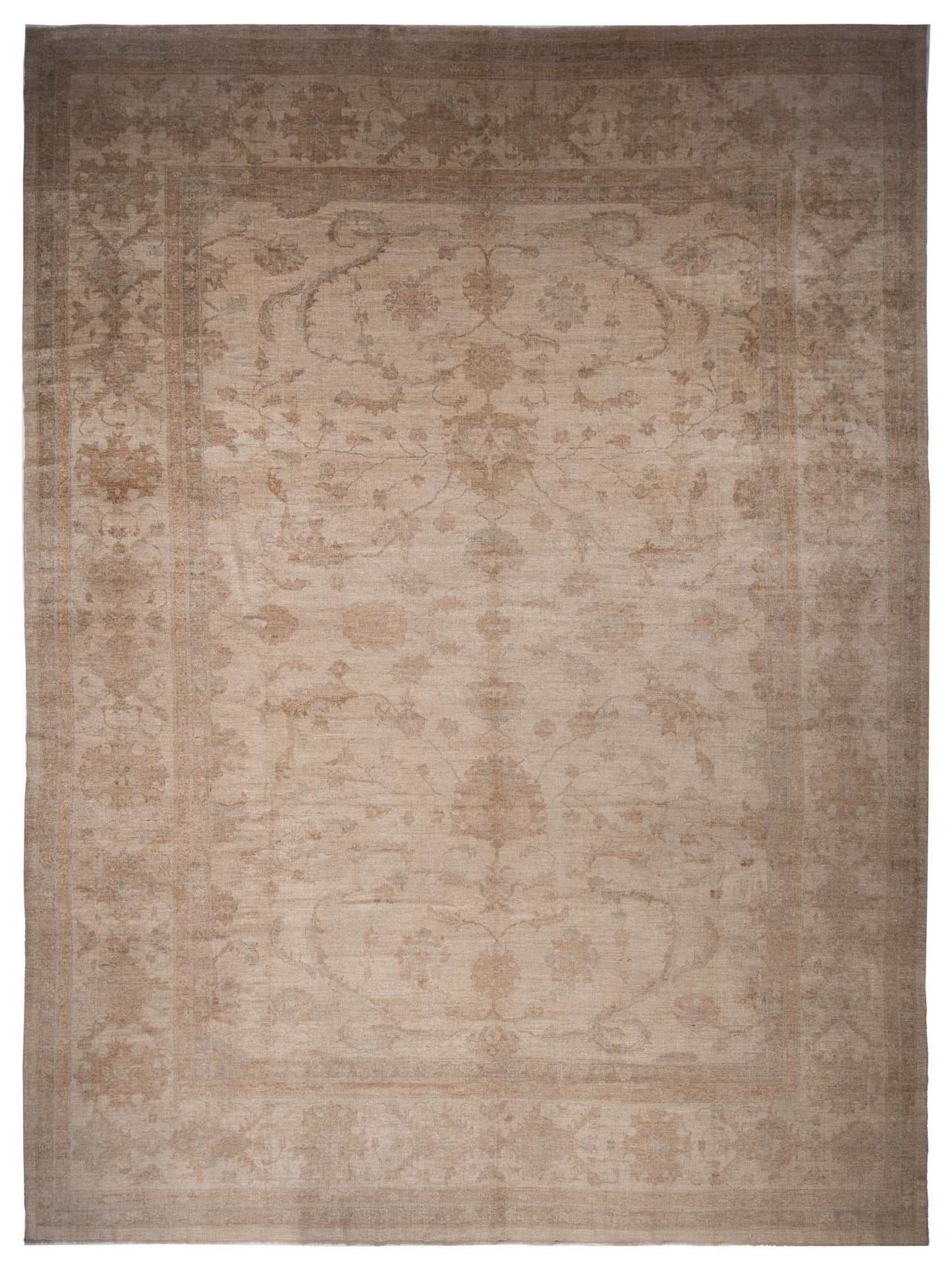 Anadol Angora Oushak  Beige Beige Traditional