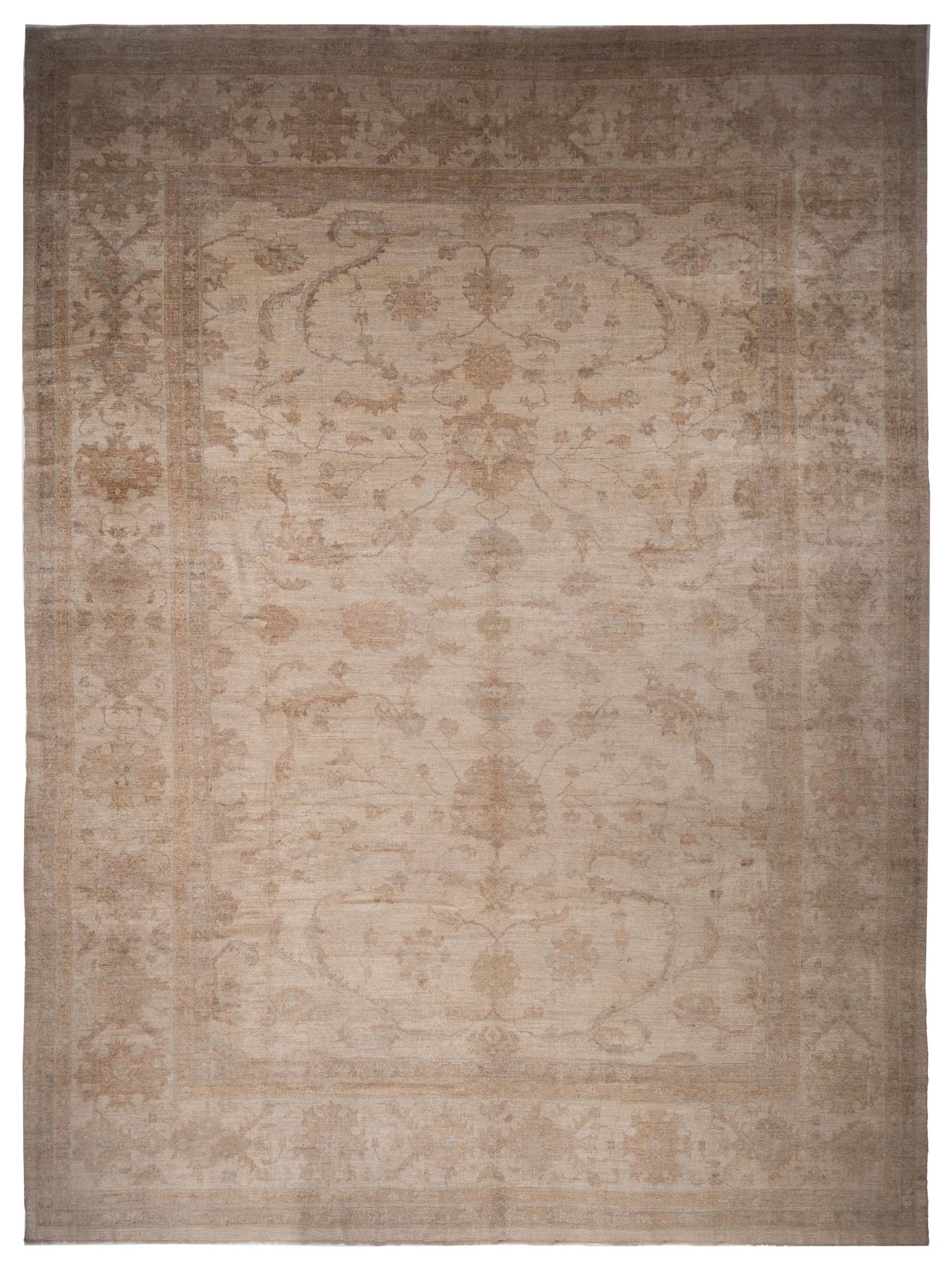 Anadol Angora Oushak  Beige Beige Traditional