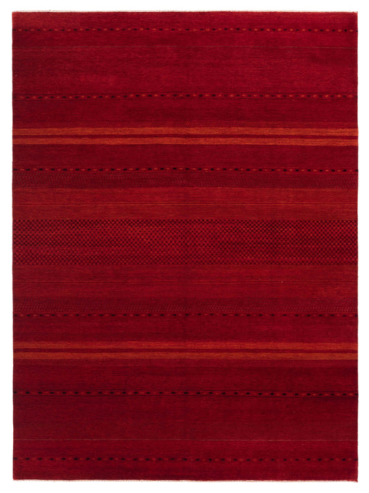 Siena Loribaft  Red  Contemporary