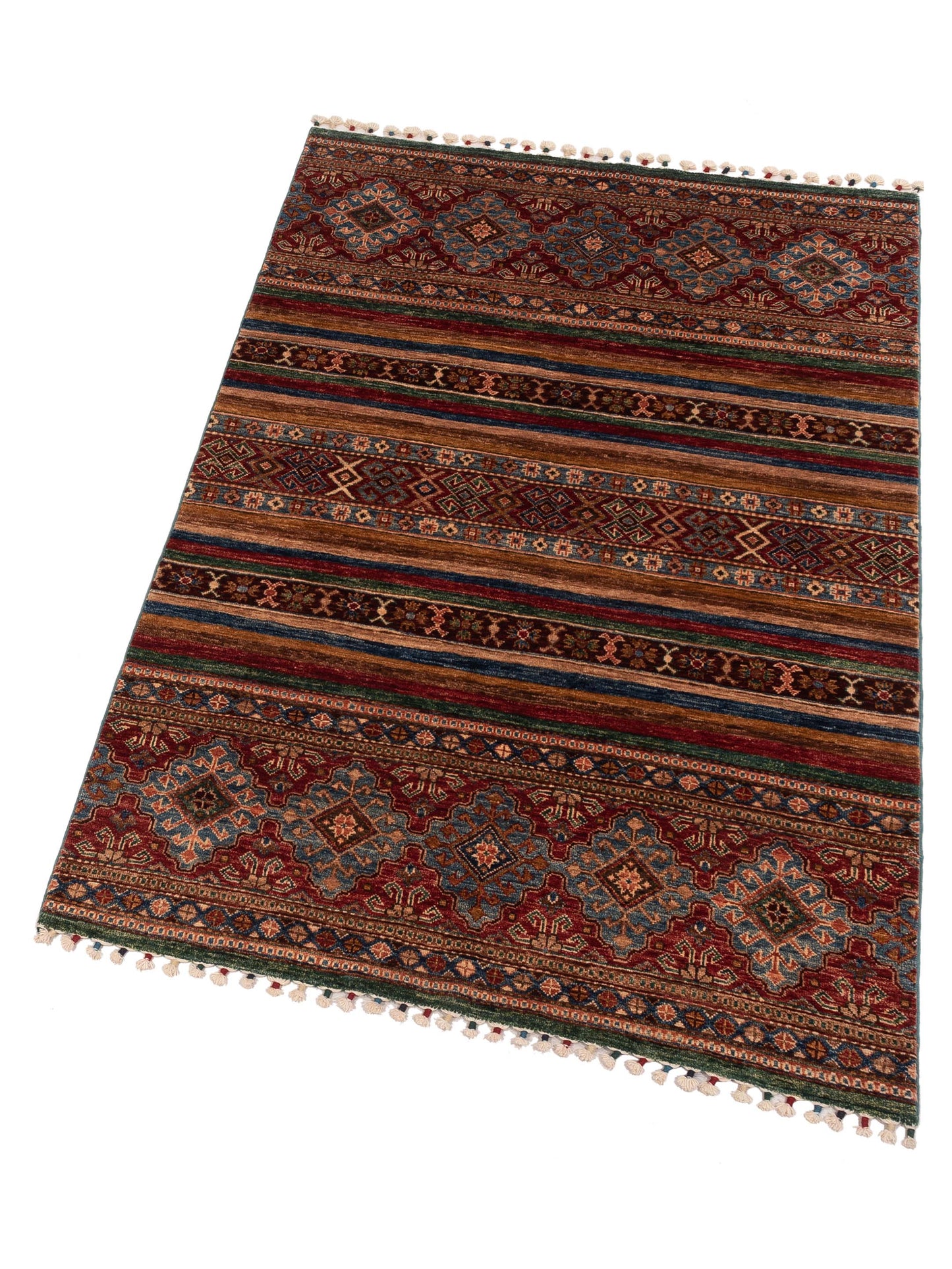 Khorjin 139334 Multi 4x5.11 Hand Knotted Rug