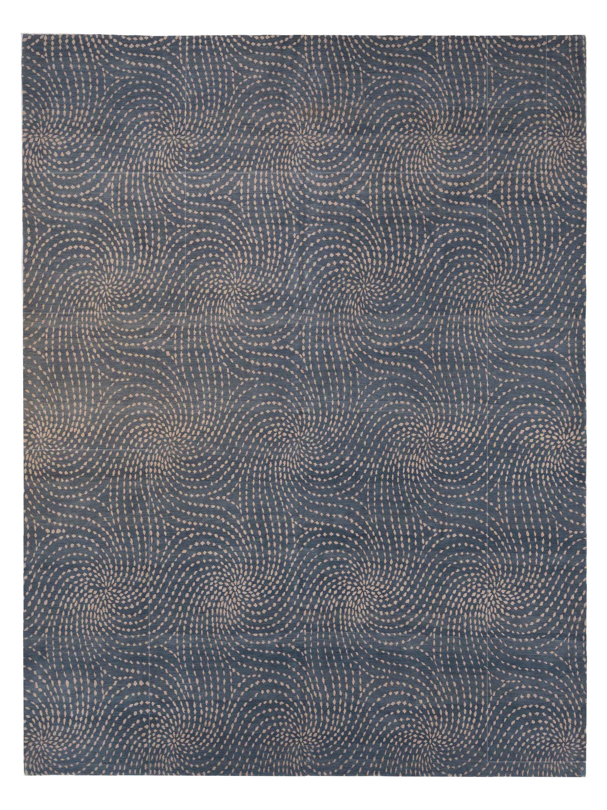 Siena Nepalese  Blue Gray Contemporary