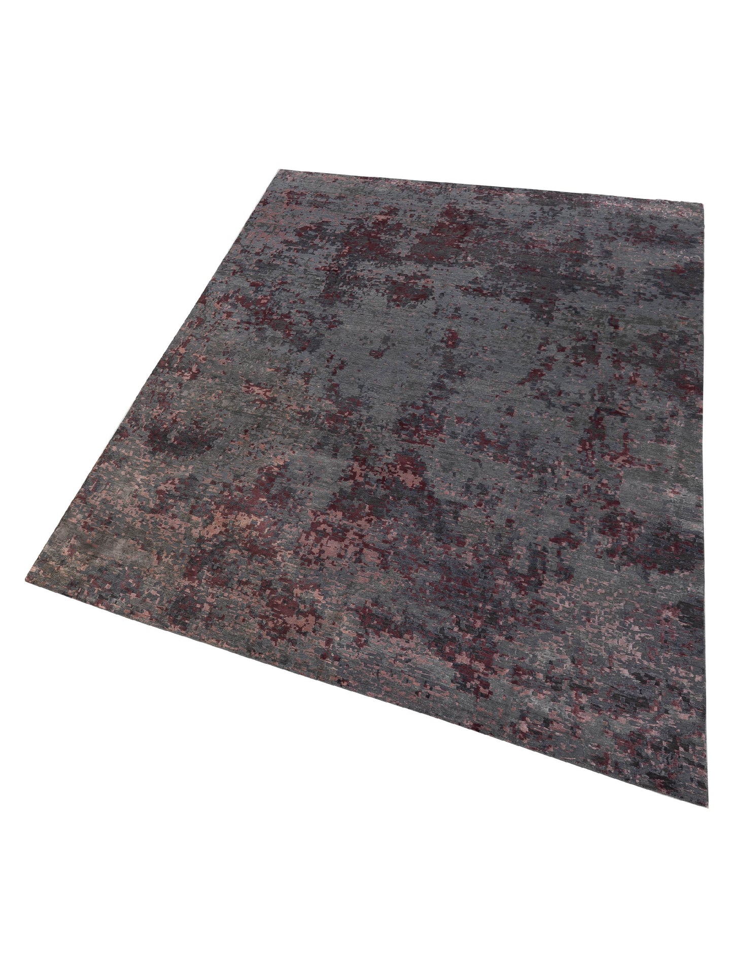Tibetino 129529 Gray 9.9x13.1 Hand Knotted Rug