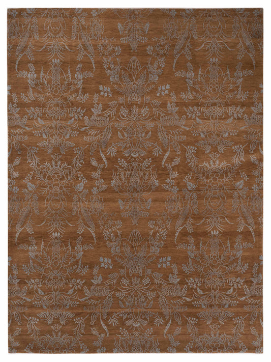 Siena Nepalese  Brown Brown Contemporary