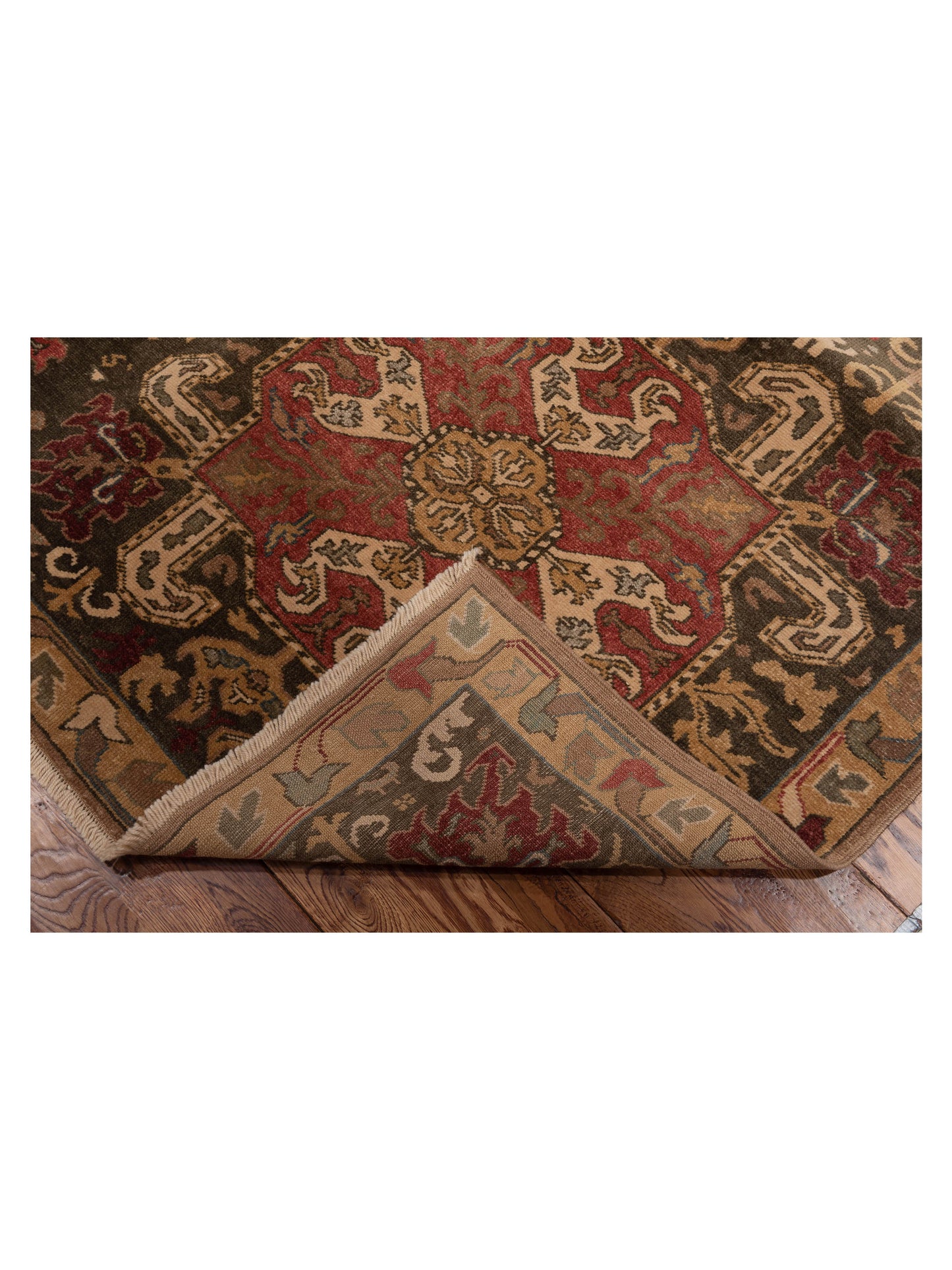 Antique Loom 107974 Multi Multi 6.2x8.10 Hand Knotted Rug