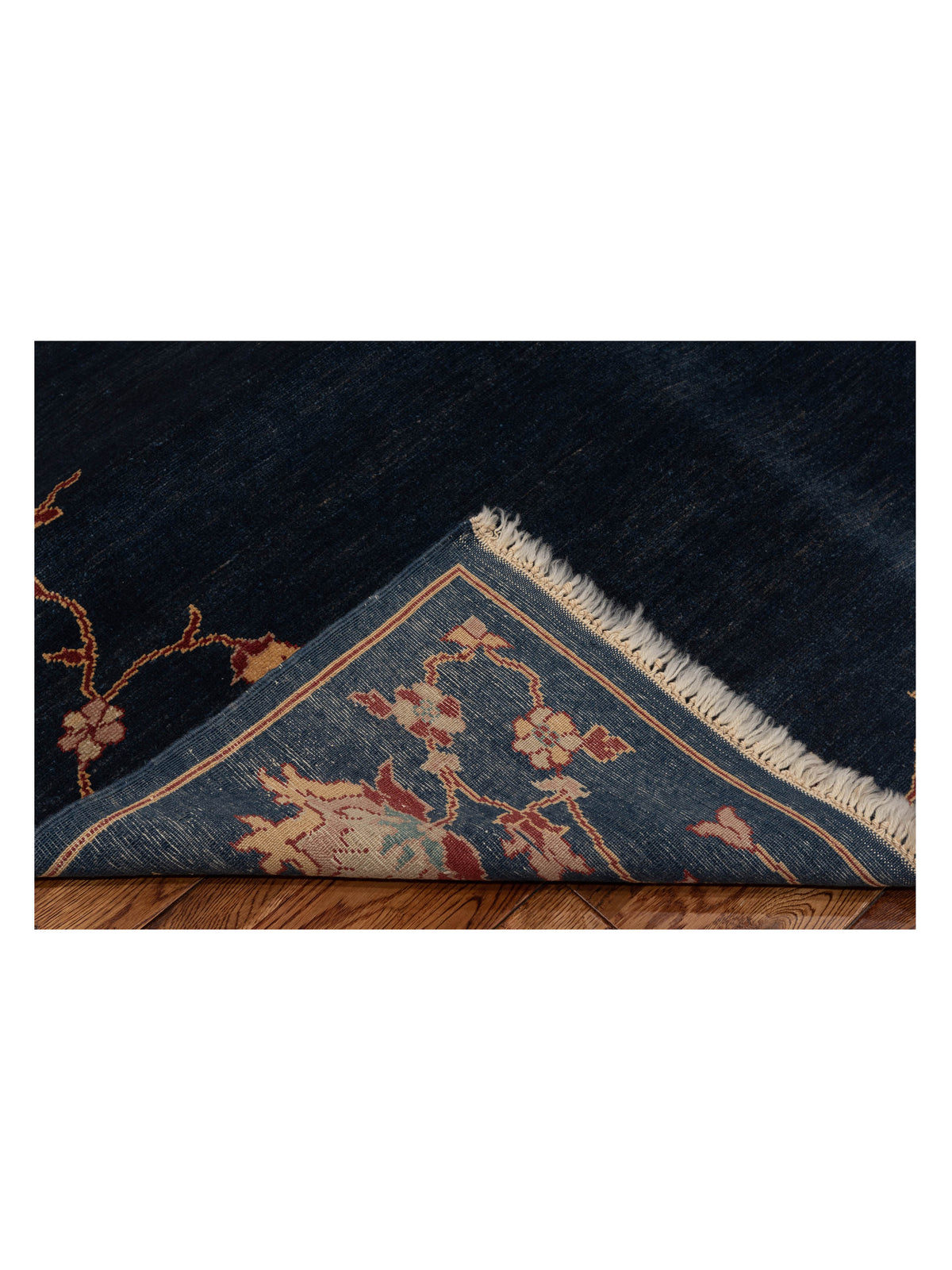 Antique Loom 104551 Blue 6.6x6.10 Hand Knotted Rug