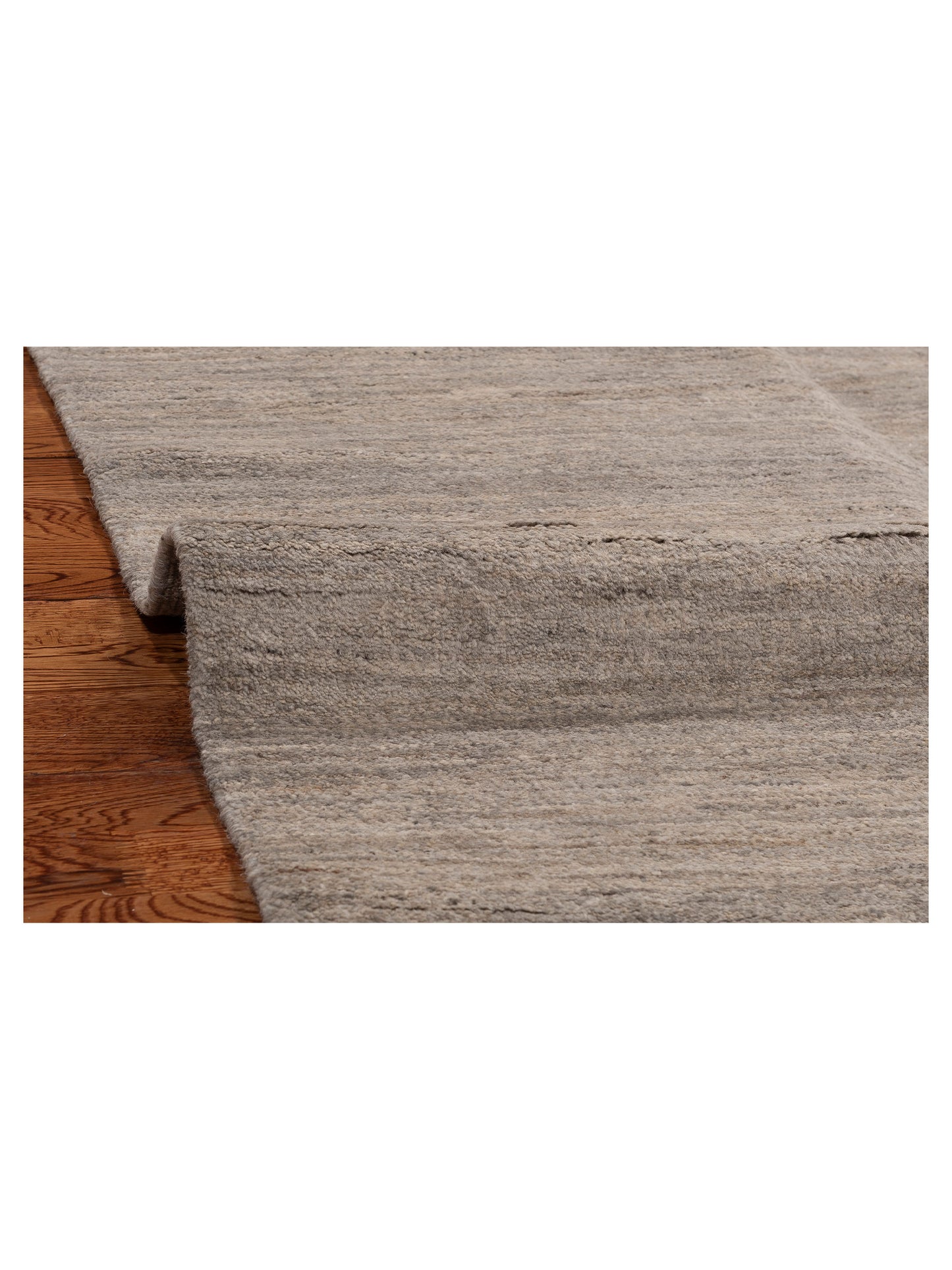 Tibetino 154011 Silver Silver 4.11x6.9 Hand Knotted Rug