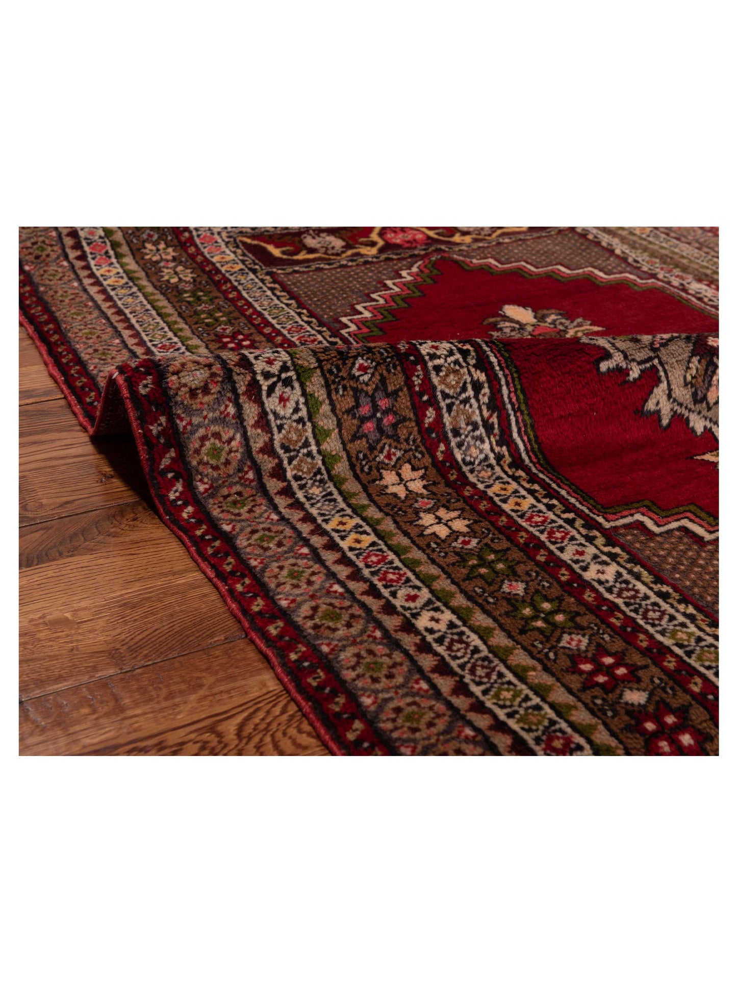 Old Anatolian 134335 Multi 3.4x4.11 Hand Knotted Rug
