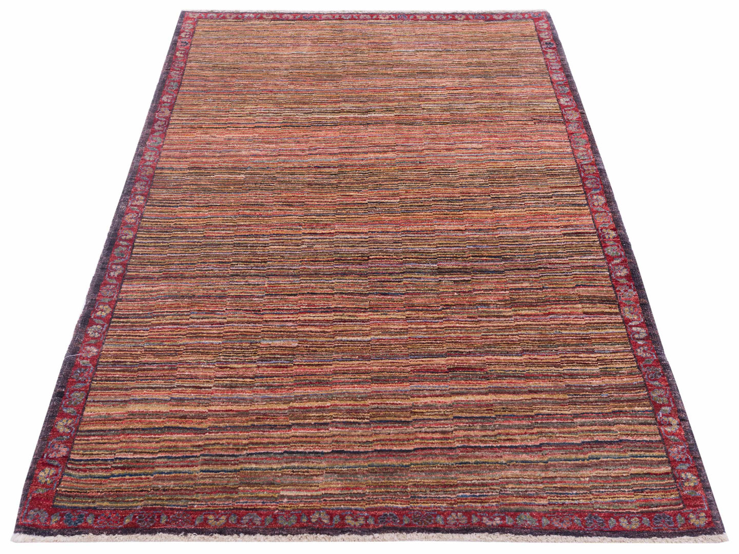 Gabbeh 77656 Multi 4x5.8 Hand Knotted Rug